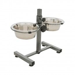 SUPORTE DUPLO REGULAVEL C/2 GAMELAS