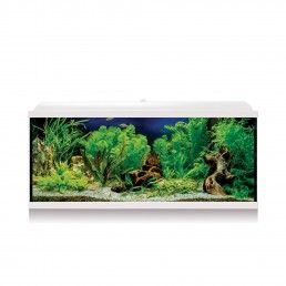 AQUARIO KIT C/ FILTRO INTERIOR BRANCO - 130LT