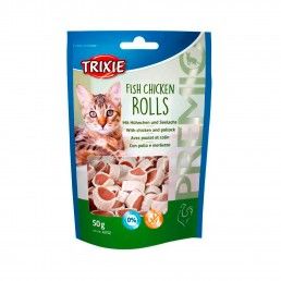 SNACK C/ FRANGO E PEIXE - 50GR