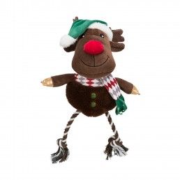BRINQUEDO RENA DE NATAL C/ SOM - 49CM