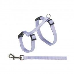 PEITORAL COM TRELA PARA GATO 10MM - 27-45CM