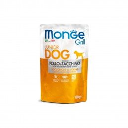 MONGE GRILL PUPPY FRANGO E PERU - 100GR