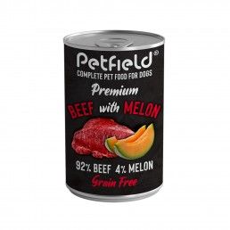 PETFIELD WETFOOD BEEF & MELON - 400GR